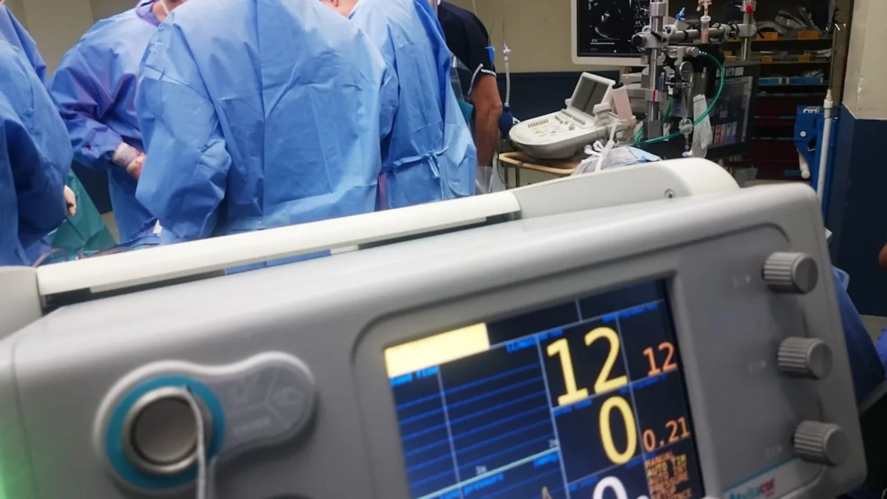 doctors doing surgery inside emergency room